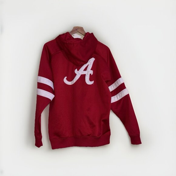 Alabama Crimson Tide Pro Edge Zip Up Hoodie Size L Unisex Collegiate Sports - Picture 1 of 6